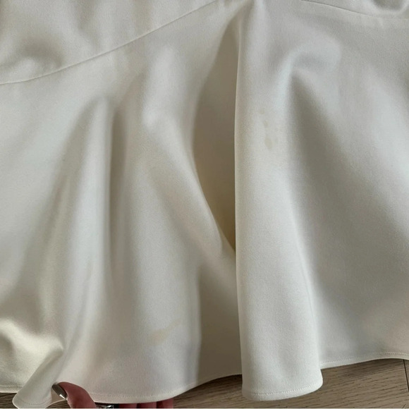 Cushnie Et Ochs RUNWAY white/cream mini dress size 6 - Picture 11 of 12